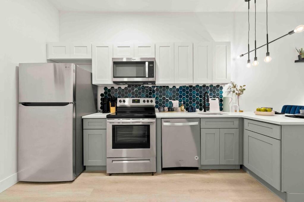 Contemporary Luxury Br, Ewr Airpt, Nyc, Free Pkng, Prudential Cntr, American Dream Mall Elizabeth Extérieur photo